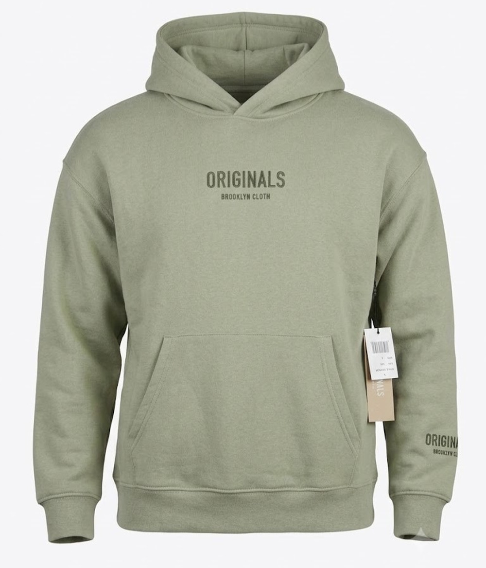 Brooklyn Cloth "Originals" Pullover Hoodie – Men's Size Large – New With Tags
